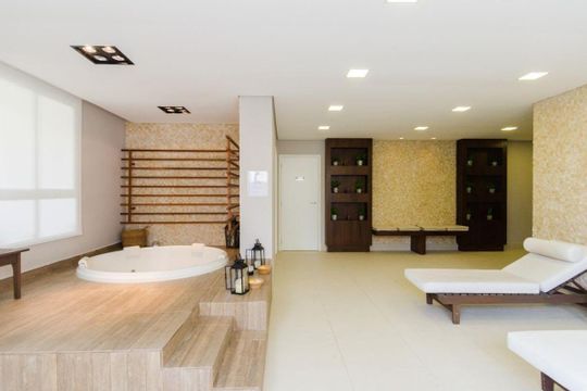 Área comum - Spa de apartamento à venda com 3 quartos, 127m² em Jardim Chácara Inglesa, São Bernardo do Campo