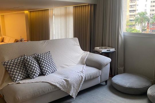 Sala de apartamento para alugar com 4 quartos, 170m² em Lourdes, Belo Horizonte