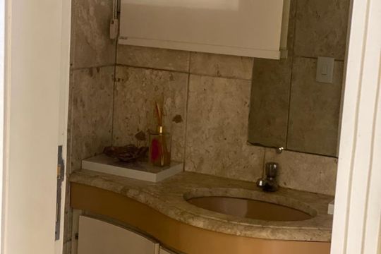 Banheiro de apartamento para alugar com 4 quartos, 170m² em Lourdes, Belo Horizonte
