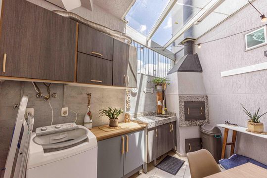 Área de Serviço de casa de condomínio à venda com 3 quartos, 94m² em Sarandi, Porto Alegre