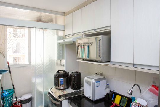Cozinha de apartamento à venda com 2 quartos, 50m² em Centro, Diadema