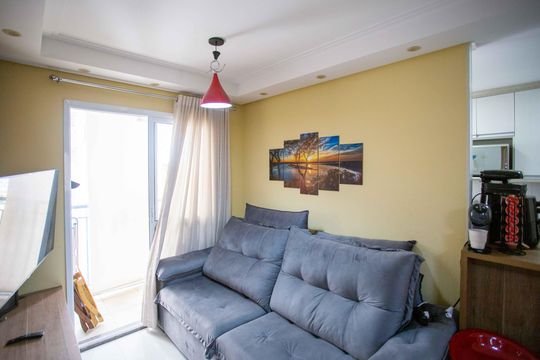 Sala de apartamento à venda com 2 quartos, 50m² em Centro, Diadema