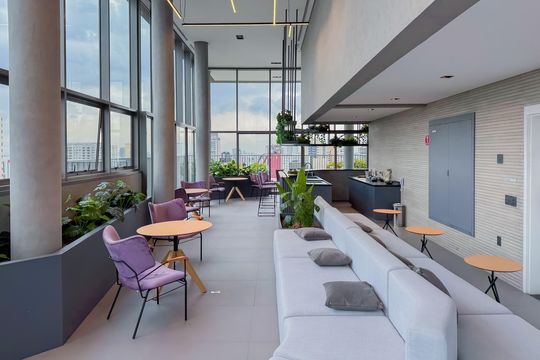 Salão de Festas de kitnet/studio à venda com 1 quarto, 24m² em Vila Mariana, São Paulo