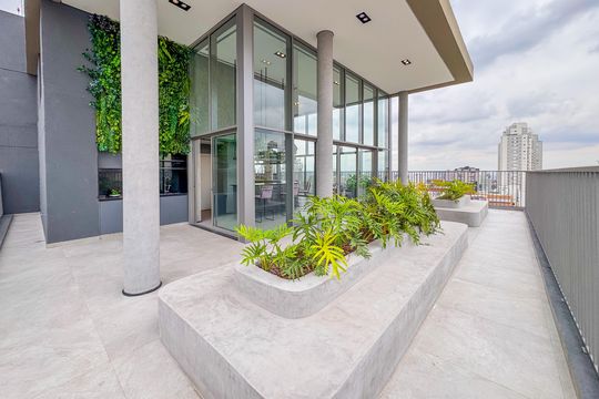 Salão de Festas de kitnet/studio à venda com 1 quarto, 25m² em Vila Mariana, São Paulo