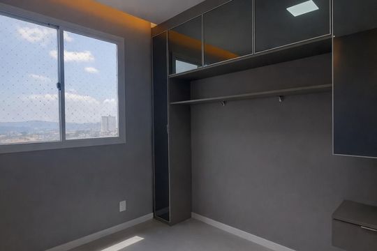 Quarto de apartamento para alugar com 2 quartos, 35m² em RP3 (Regiões de Planejamento), Santo André