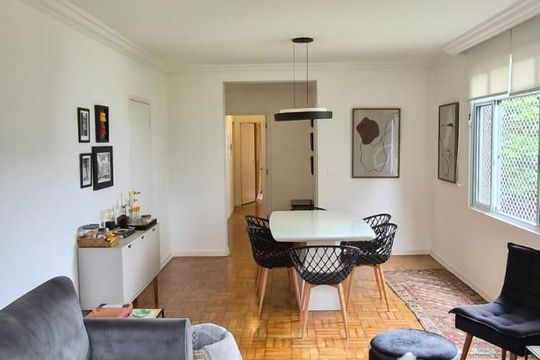 Sala de apartamento para alugar com 2 quartos, 105m² em Jardim Europa, São Paulo