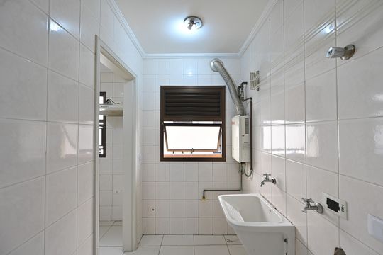Lavanderia de apartamento à venda com 3 quartos, 97m² em Vila Monte Alegre, São Paulo