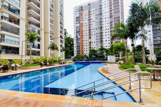 Área comum - Piscina de apartamento à venda com 3 quartos, 100m² em Jardim Flor da Montanha, Guarulhos