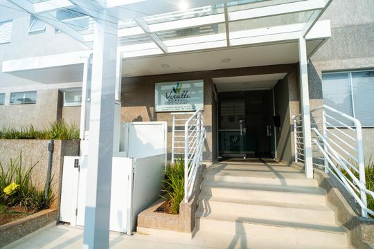 Fachada de apartamento para alugar com 2 quartos, 47m² em Vila Carvalho, Sorocaba