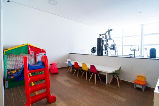 Área comum de apartamento para alugar com 2 quartos, 47m² em Vila Carvalho, Sorocaba