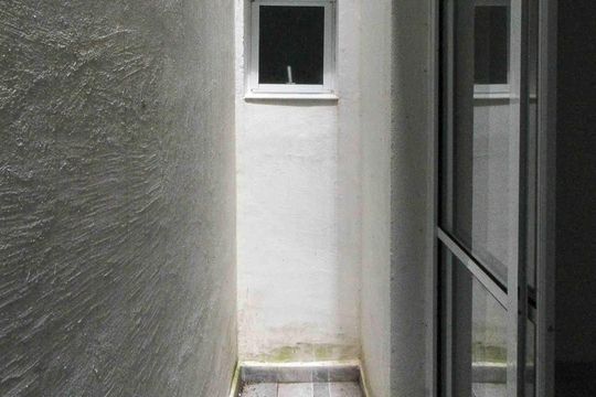 Varanda do Quarto de kitnet/studio para alugar com 1 quarto, 35m² em Parque Savoy City, São Paulo