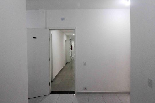 Sala de kitnet/studio para alugar com 1 quarto, 35m² em Parque Savoy City, São Paulo