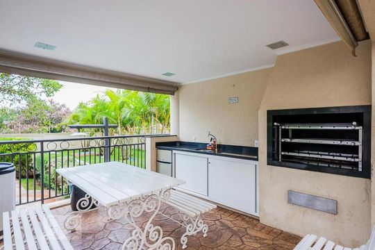 Área comum - Churrasqueira de apartamento à venda com 3 quartos, 75m² em Jardim das Paineiras, Campinas