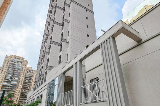 Fachada de kitnet/studio à venda com 1 quarto, 19m² em Campo Belo, São Paulo