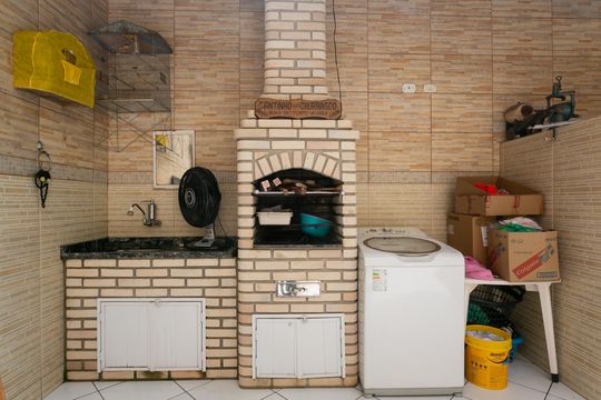 Churrasqueira  de casa à venda com 3 quartos, 171m² em Vila Progresso (zona Leste), São Paulo
