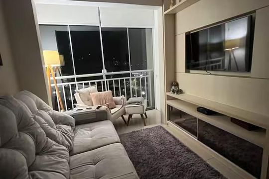 Sala  de apartamento para alugar com 2 quartos, 61m² em Camaquã, Porto Alegre
