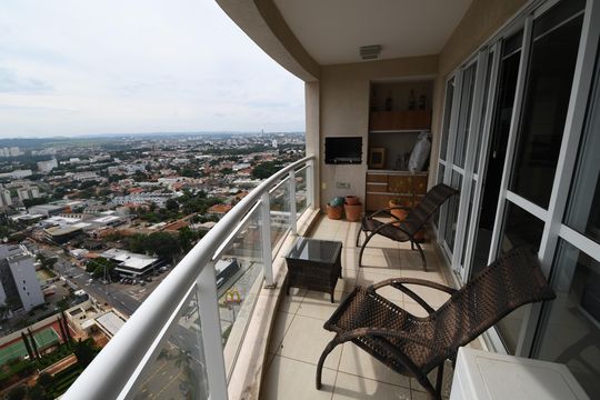 Sala - Sacada de apartamento à venda com 2 quartos, 104m² em Parque das Flores, Campinas