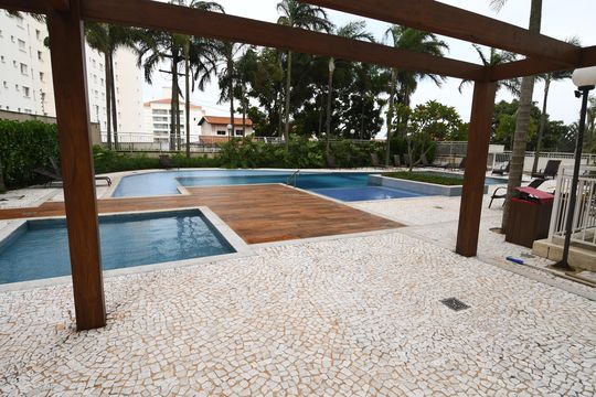 Área comum - Piscina de apartamento à venda com 2 quartos, 104m² em Parque das Flores, Campinas