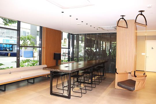 Área Comum de apartamento para alugar com 1 quarto, 26m² em Bela Vista, São Paulo