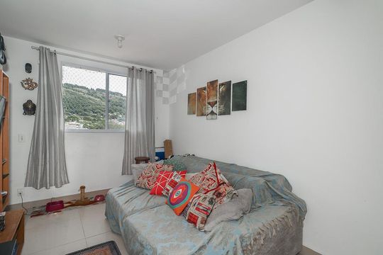 Sala de apartamento à venda com 2 quartos, 43m² em Morro Santana, Porto Alegre