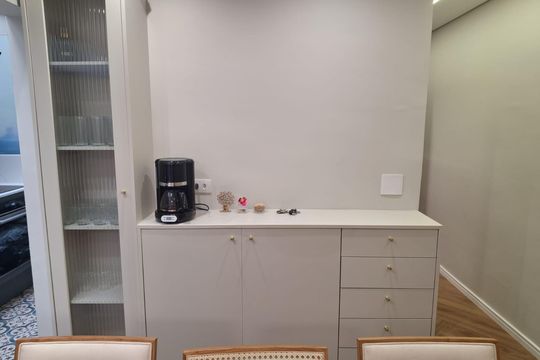 Sala de jantar de apartamento para alugar com 3 quartos, 78m² em Vila Leopoldina, Santo André