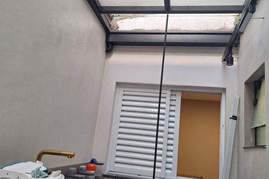 Área de serviço de apartamento para alugar com 3 quartos, 78m² em Vila Leopoldina, Santo André