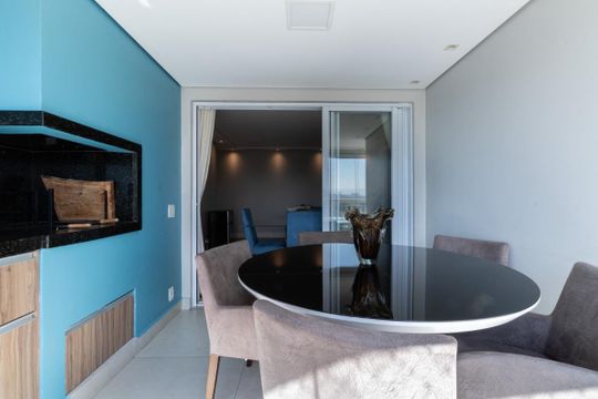Varanda de apartamento à venda com 3 quartos, 100m² em Parque Industrial Tomas Edson, São Paulo