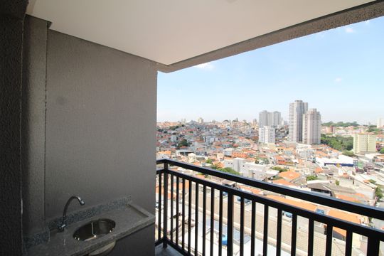 Studio - Varanda de apartamento à venda com 1 quarto, 40m² em Parada Inglesa, São Paulo