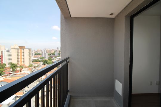 Studio - Varanda de apartamento à venda com 1 quarto, 40m² em Parada Inglesa, São Paulo