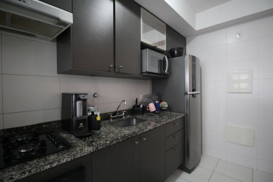 Cozinha de apartamento para alugar com 2 quartos, 74m² em Jardim Caboré, São Paulo