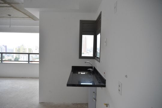 Cozinha de apartamento à venda com 3 quartos, 134m² em Jardim, Santo André