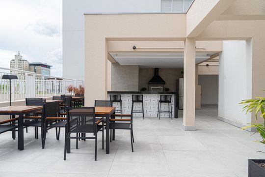 Área comum - Churrasqueira 1 de apartamento à venda com 2 quartos, 70m² em Bela Vista, São Paulo