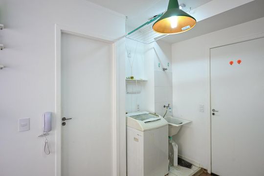 Área de Serviço  de apartamento à venda com 1 quarto, 30m² em Paraíso do Morumbi, São Paulo