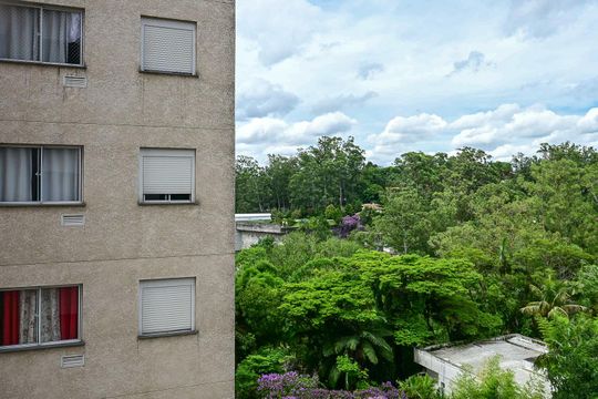 Vista de apartamento à venda com 1 quarto, 30m² em Paraíso do Morumbi, São Paulo