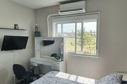 Quarto de apartamento à venda com 2 quartos, 44m² em Estância Velha, Canoas