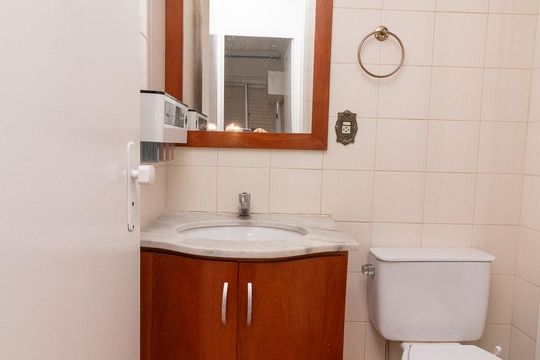 Lavabo de apartamento à venda com 3 quartos, 68m² em Vila Santana, São Paulo