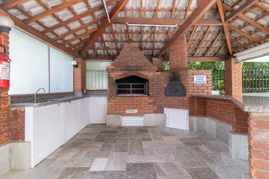 Área comum - Churrasqueira de apartamento à venda com 3 quartos, 68m² em Vila Santana, São Paulo