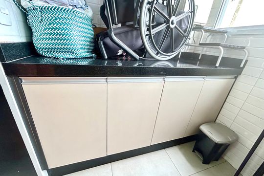 Área de Serviço de apartamento à venda com 2 quartos, 59m² em Vila Rosalia, Guarulhos