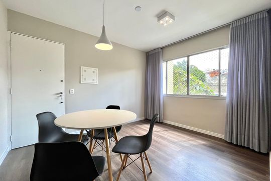 Sala de apartamento para alugar com 1 quarto, 39m² em Vila Paulista, São Paulo