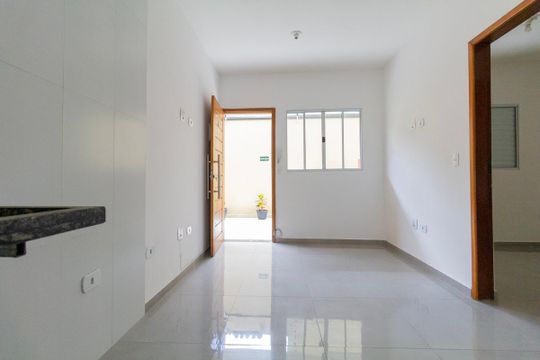 Sala e Cozinha de apartamento para alugar com 2 quartos, 38m² em Vila Sao Francisco, São Paulo