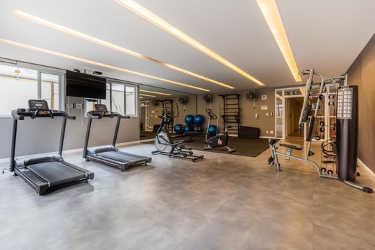Academia de apartamento para alugar com 2 quartos, 56m² em Jardim Paulistano, São Paulo