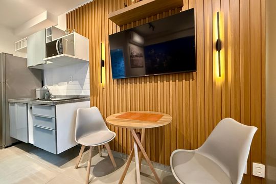 Studio de kitnet/studio à venda com 0 quarto, 27m² em Campo Belo, São Paulo