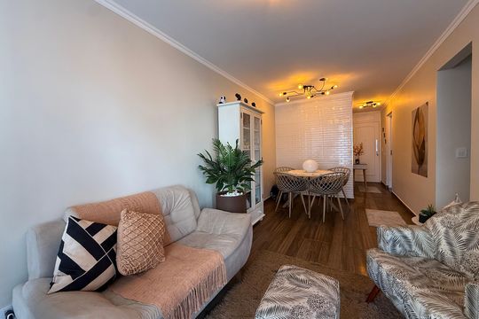 Sala de apartamento à venda com 2 quartos, 60m² em Parque Bristol, São Paulo