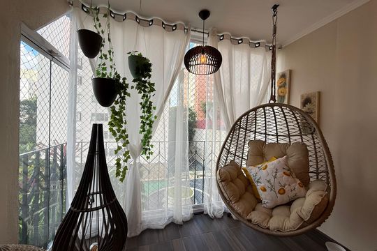Varanda de apartamento à venda com 2 quartos, 60m² em Parque Bristol, São Paulo