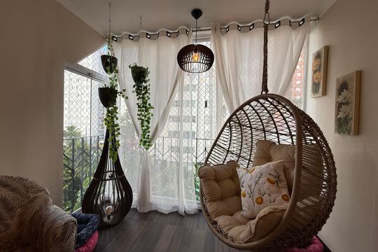 Varanda de apartamento à venda com 2 quartos, 60m² em Parque Bristol, São Paulo