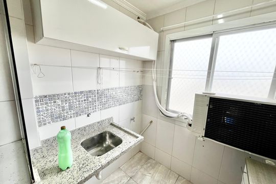 Cozinha e Área de Serviço de apartamento à venda com 2 quartos, 57m² em Vila Nova Cachoeirinha, São Paulo