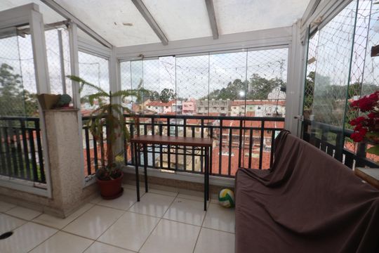 Varanda de apartamento para alugar com 3 quartos, 113m² em Sítio da Figueira, São Paulo