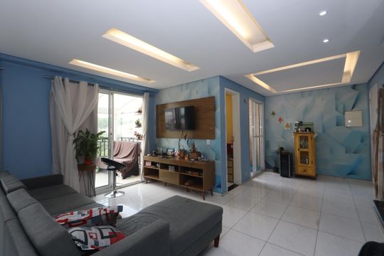 Sala de apartamento para alugar com 3 quartos, 113m² em Sítio da Figueira, São Paulo