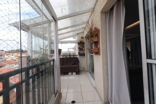 Varanda de apartamento para alugar com 3 quartos, 113m² em Sítio da Figueira, São Paulo