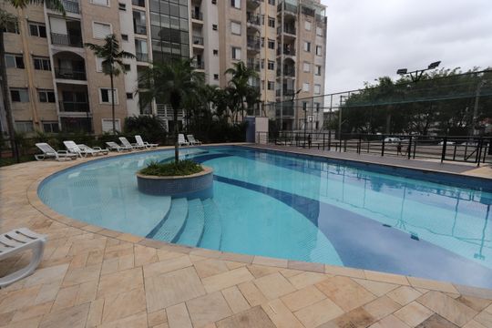Área comum - Piscina de apartamento para alugar com 3 quartos, 113m² em Sítio da Figueira, São Paulo